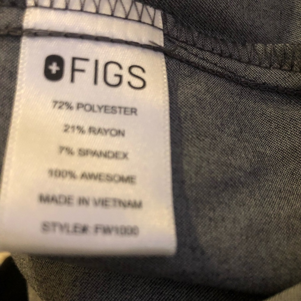 Figs Technical Collection Scrub Top Small - Picture 4 of 6